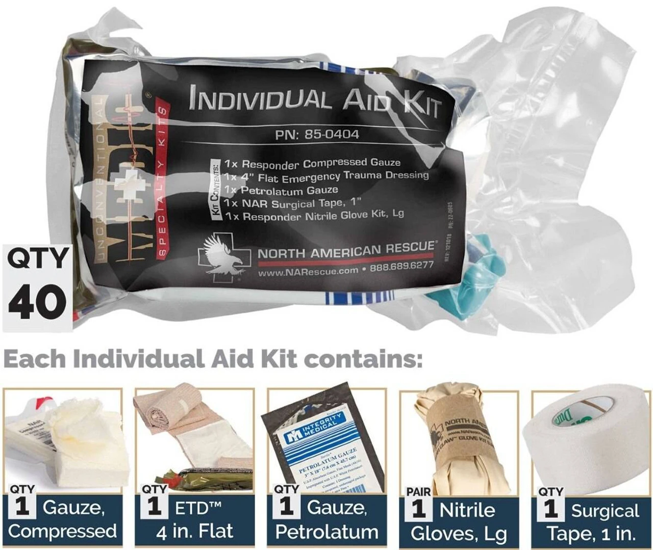 North American Rescue Mass Crisis Incident Kit 5 North American Rescue Mass Crisis Incident Kit - Image 3