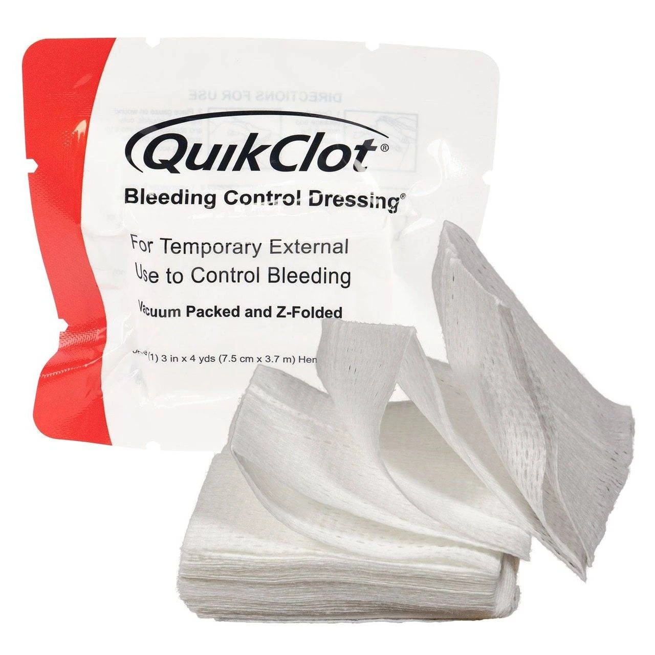 North American Rescue Quikclot Bleeding Control Dressings 30-0161 5 North American Rescue Quikclot Bleeding Control Dressings 30-0161 - Image 3