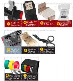 North American Rescue Rapid Response Kit- Rescue Task Force Edition -Holsters Shop north american rescue rapid response kit rescue task force edition rrk 74640.1602576626