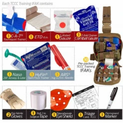North American Rescue TCCC/TECC Training Module Skills/IFAK Combo -Holsters Shop north american rescue tccctecc training module skillsifak combo 85 0740 09691.1602585119