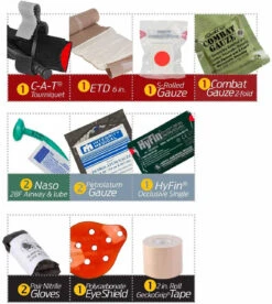 North American Rescue USCG IFAK Kit -Holsters Shop north american rescue uscg ifak kit uscg ifak 47876.1601511341