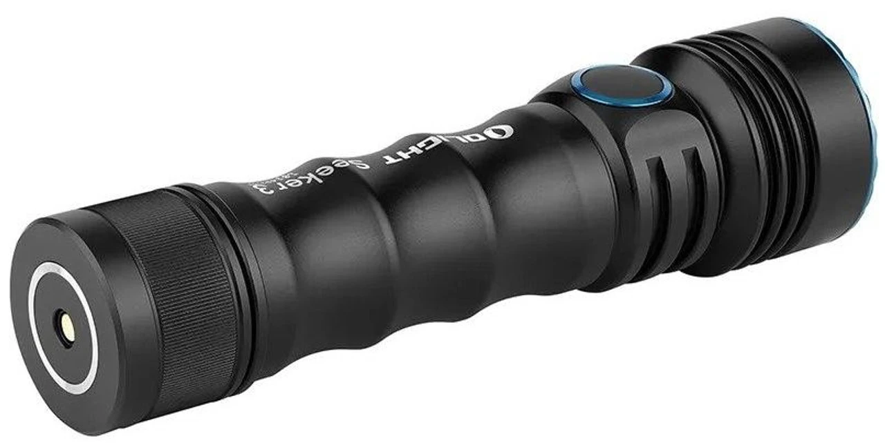 Olight Seeker 3 Black Handheld Flashlight 4 Olight Seeker 3 Black Handheld Flashlight - Image 2