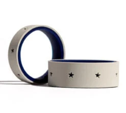 QALO Folds Of Honor Women's Grey/Blue Stars Forever Strata Ring -Holsters Shop qalo folds of honor womens greyblue stars forever strata ring qs9 ffhfgb 83574.1691906821