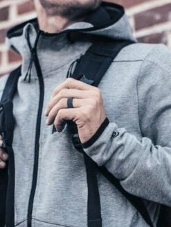 Qalo Men's Black Crosshatch Q2X Ring QS9-MHK -Holsters Shop qalo mens black crosshatch q2x ring qs9 mhk qs9 mhk 22137.1646487282