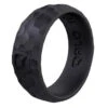 Qalo Men's Classic Forged Metallic Silicone Ring -Holsters Shop qalo mens classic forged metallic silicone ring qs9 mht 98482.1646088418