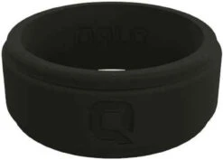 Qalo Men's Step Edge Black Q2X Silicone Ring -Holsters Shop qalo mens step edge black q2x silicone ring qs msb 51620.1646145895