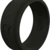 Qalo Men's Step Edge Black Q2X Silicone Ring -Holsters Shop qalo mens step edge black q2x silicone ring qs msb 81448.1646145892