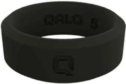 Qalo Women's Modern Black Q2X Silicone Ring -Holsters Shop qalo womens modern black q2x silicone ring qs9 fsb 38075.1599195004