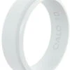 Qalo Women's Step Edge White Narrow Polished Ring QS9-FNW -Holsters Shop qalo womens step edge white narrow polished ring qs9 fnw qs9 fnw 09250.1646487314