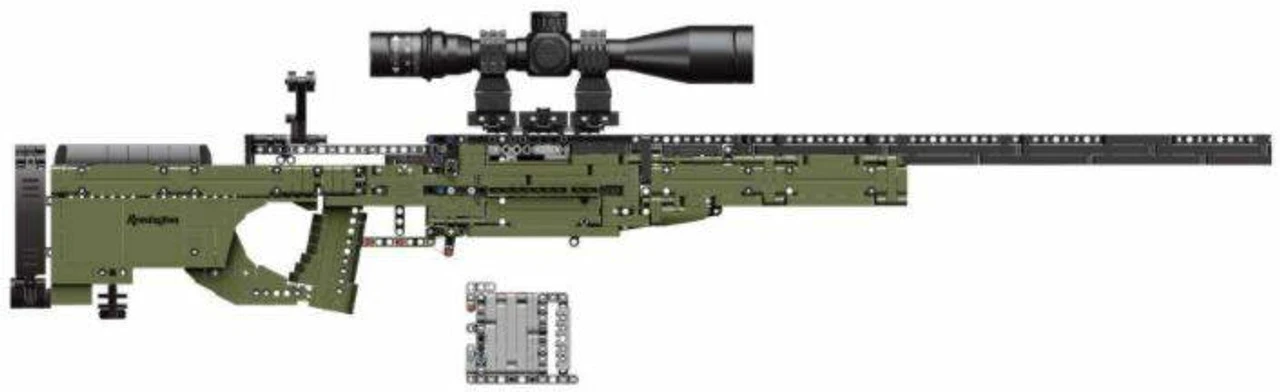 Remington Building Blocks Sniper Rifle 4 Remington Building Blocks Sniper Rifle - Image 2