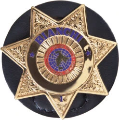 Safariland 7350-01 Round Clip-On Badge Holder