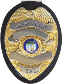 Safariland 7350-03 Teardrop Clip-On Badge Holder