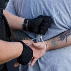 Safariland 8210-1-10B Flex-Cuff White Restraints - 1,000 Pack