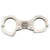 Smith & Wesson 1 Hinged Nickle Handcuff -Holsters Shop smith and wesson 1 hinged nickle handcuff 1 swn 46426.1601502254