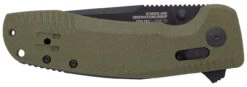 SOG SOG-TAC XR OD Green Folding Knife -Holsters Shop sog sog tac xr od green folding knife 12 38 02 57 67373.1601557254