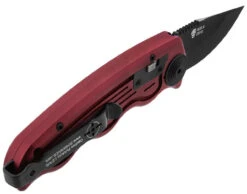 SOG-TAC California Special Auto Knife - Battleship Red -Holsters Shop sog tac california special auto knife battleship red st 14rd 94873.1609289499