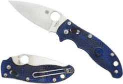 Spyderco Manix 2 Lightweight Plain Edge Knife -Holsters Shop spyderco manix 2 lightweight plain edge knife m2lw 61099.1603751988