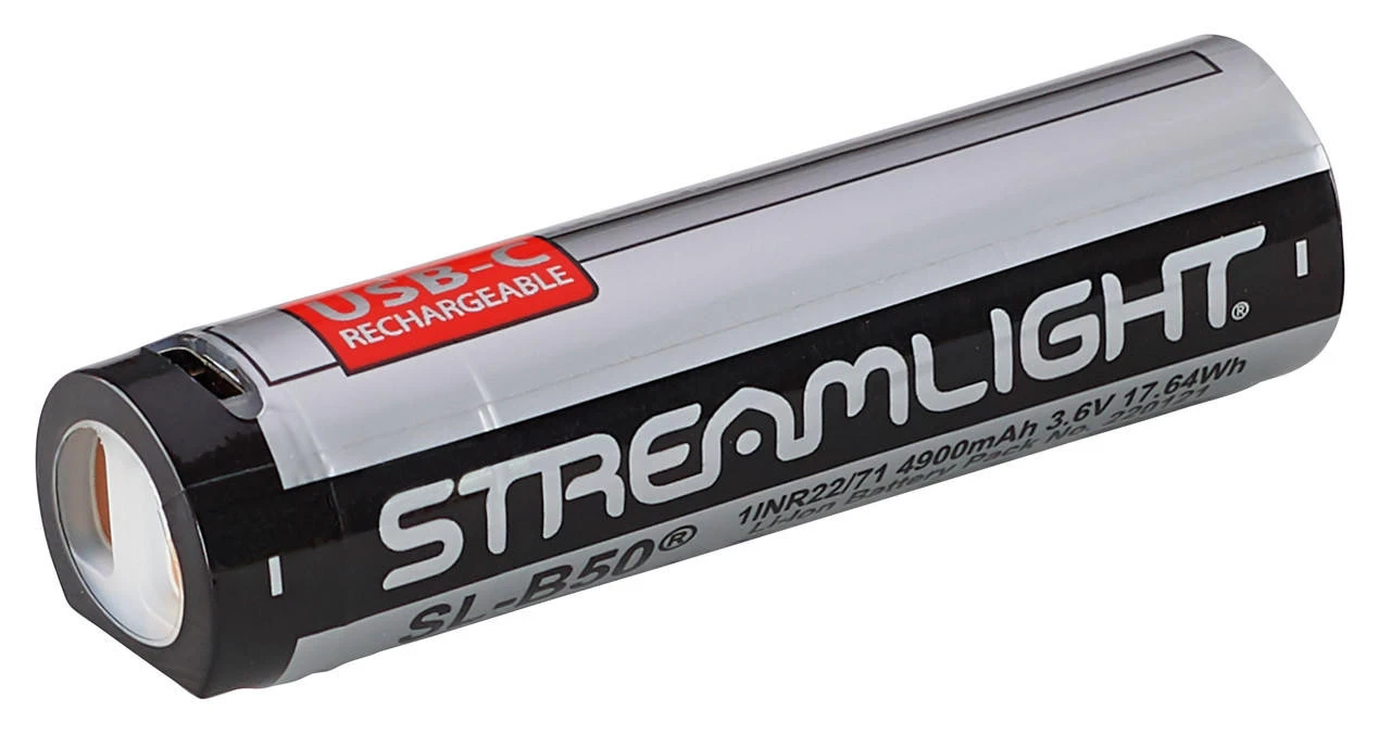Streamlight SL-B50 USB-Rechargeable Lithium-Ion Battery 3 Streamlight SL-B50 USB-Rechargeable Lithium-Ion Battery