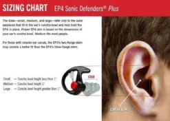 SureFire EarPro EP4 Sonic Defender Plus Earplugs 11 SureFire EarPro EP4 Sonic Defender Plus Earplugs -Holsters Shop surefire earpro ep4 sonic defender plus earplugs ep4 34395.1654096998