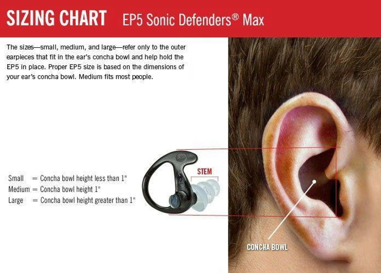 SureFire EP5 Sonic Defenders Max Ear Plugs 9 SureFire EP5 Sonic Defenders Max Ear Plugs - Image 7