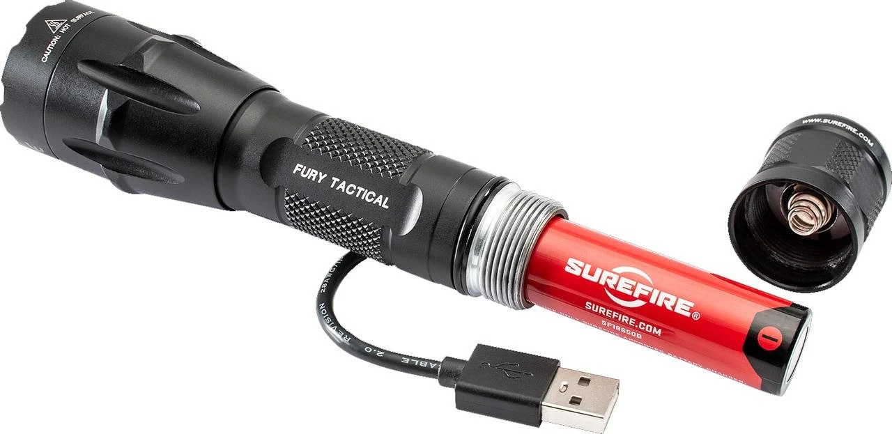 Surefire FURY-DFT Fury Dual-Fuel Tactical LED Flashlight 7 Surefire FURY-DFT Fury Dual-Fuel Tactical LED Flashlight - Image 5