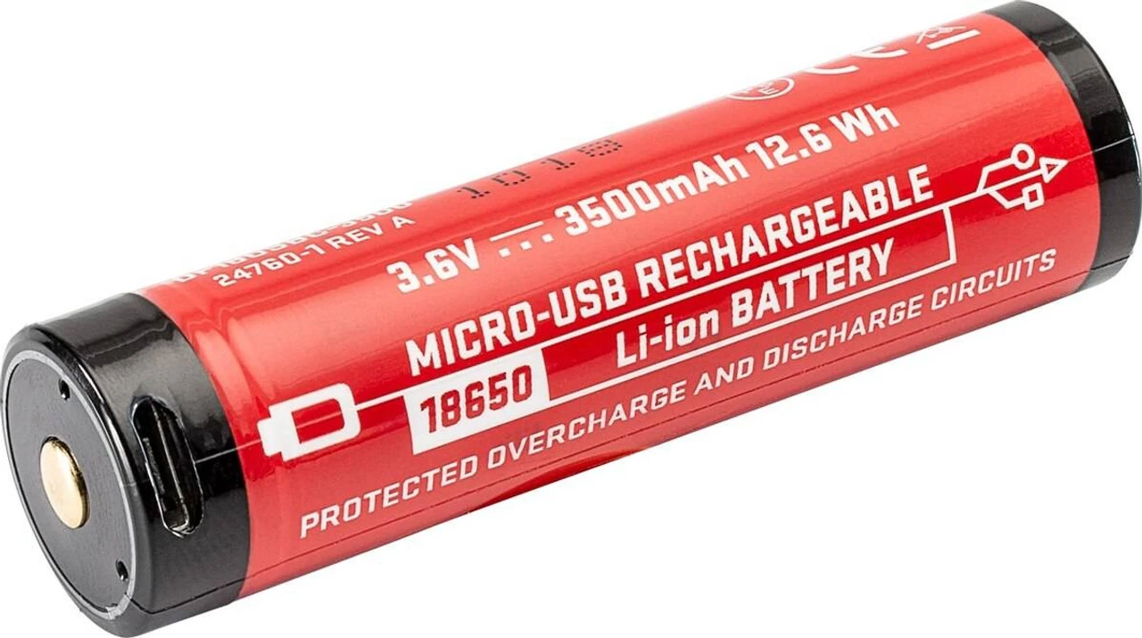 Surefire Micro-USB Rechargeable 18650 Protected Lithium Ion Battery 6 Surefire Micro-USB Rechargeable 18650 Protected Lithium Ion Battery - Image 4