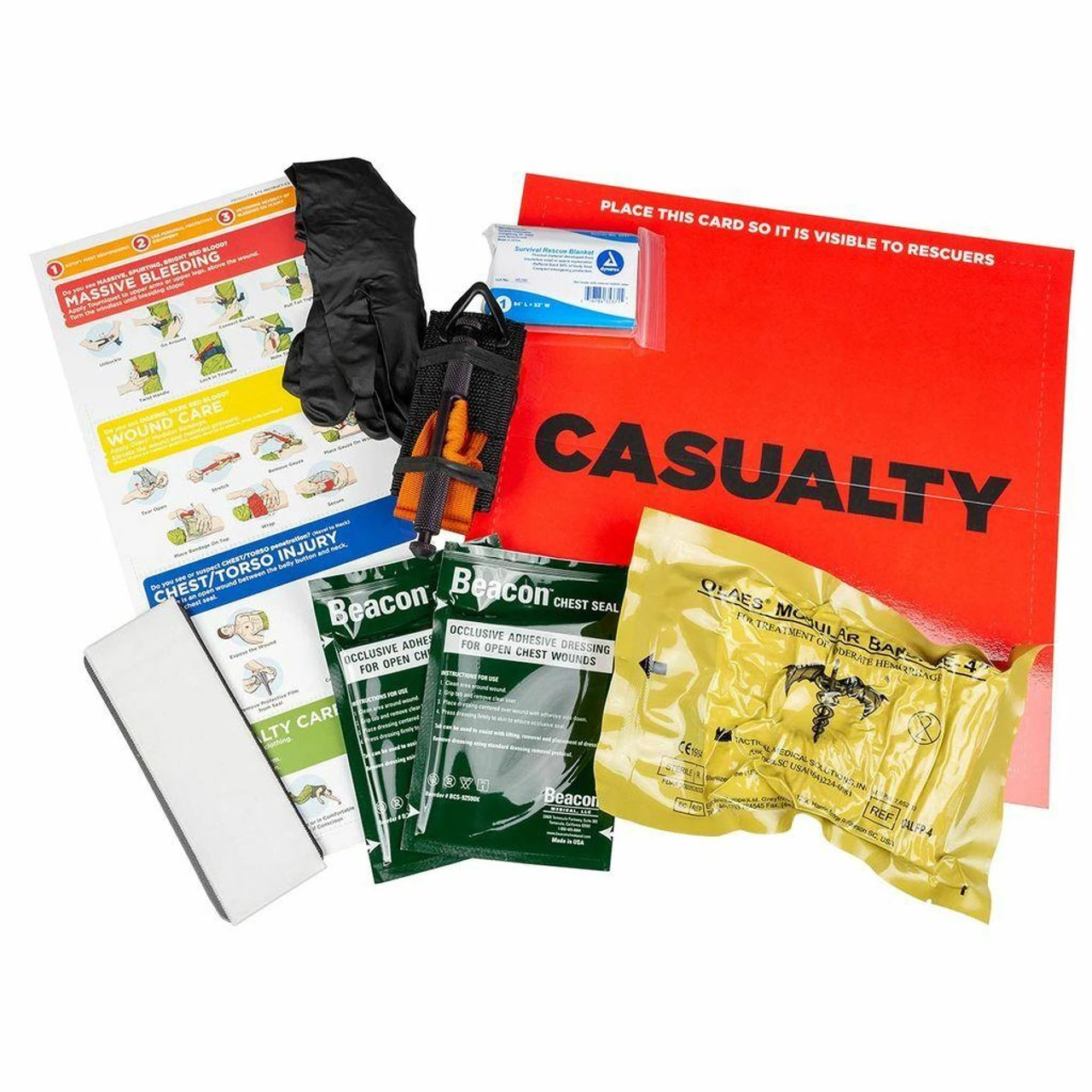 TacMed Emergency Trauma Station Throw Kit 3 TacMed Emergency Trauma Station Throw Kit