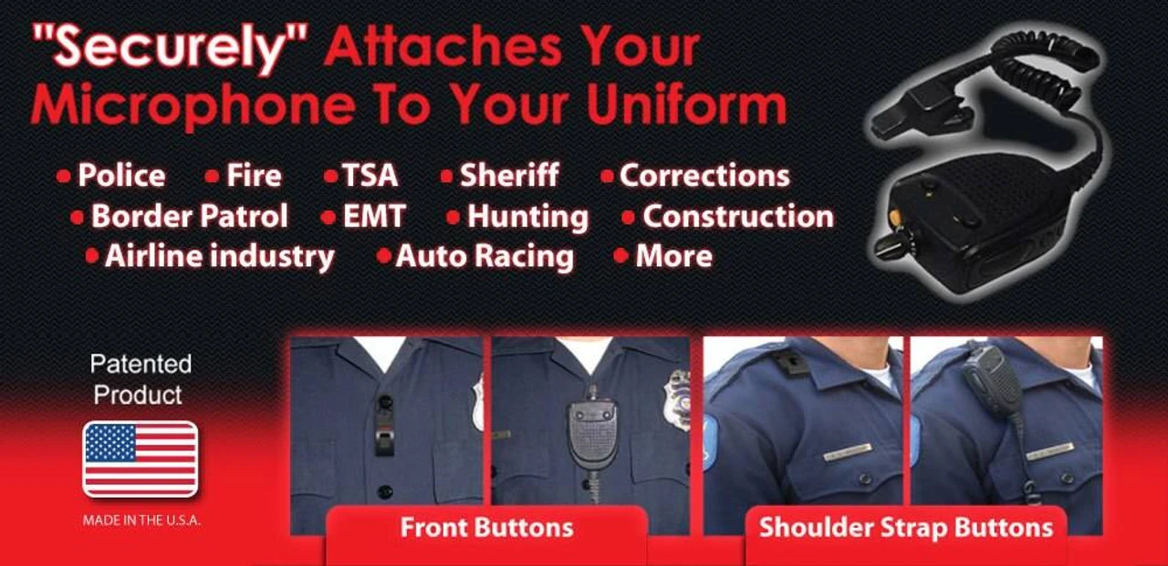 TacticalKlips Tactical Mic Klip And Electronic Klip Combo 3 TacticalKlips Tactical Mic Klip And Electronic Klip Combo