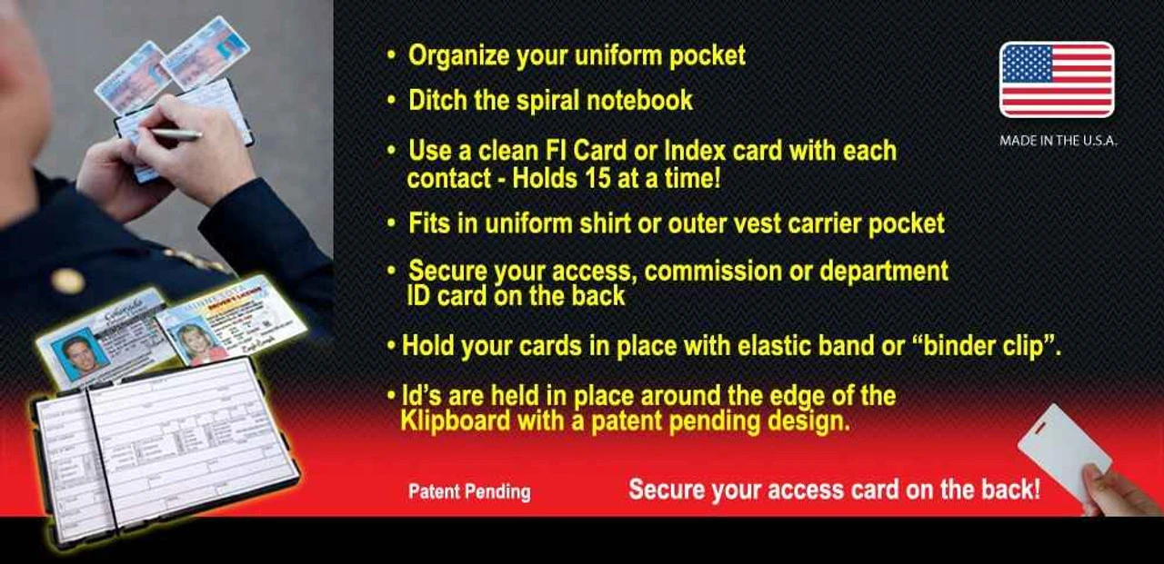 TacticalKlips Tactical Pocket Klipboard 4 TacticalKlips Tactical Pocket Klipboard - Image 2