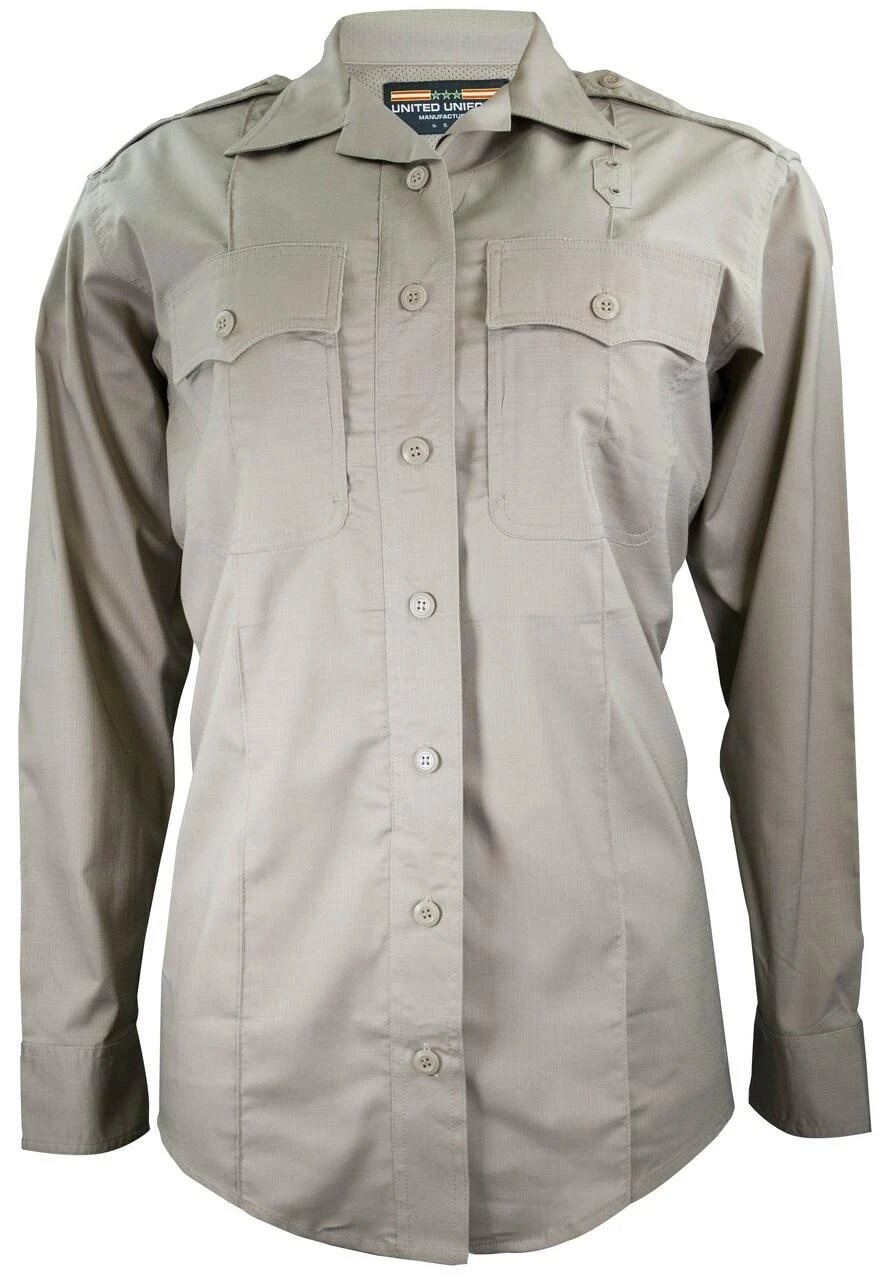 United Uniform Women's LASD Advanced Patrol Long Sleeve Uniform Shirt 3 United Uniform Women's LASD Advanced Patrol Long Sleeve Uniform Shirt