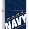 Zippo Brushed Chrome US Navy Lighter 1 Zippo Brushed Chrome US Navy Lighter -Holsters Shop zippo brushed chrome us navy lighter 24813 36475.1601532040