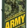 Zippo Green Matte US Army Lighter -Holsters Shop zippo green matte us army lighter 24828 44521.1601557517
